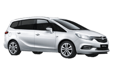 Car Hire Croydon - Vauxhall Zafira 5 + 2 - Minibus hire Croydon